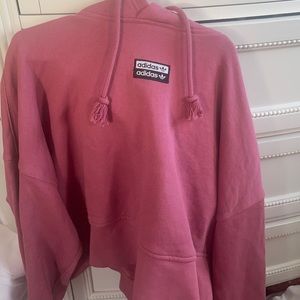 Adidas cropped hoodie